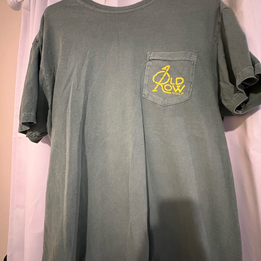 OLD ROW golf Men's Green T-Shirt